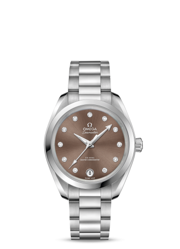 Omega Seamaster Aqua Terra 150M Master Chronometer 34 Stainless Steel / Brown / Bracelet